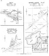 Page 140 - Sec 2 - Riley, Wendellwood Plat, Klevenville, Goose Lake, Dane County 1954